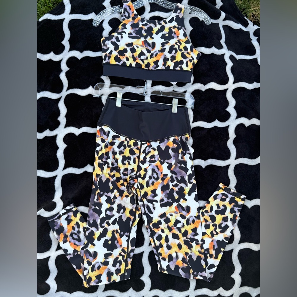 Leopard Print Activewear Set